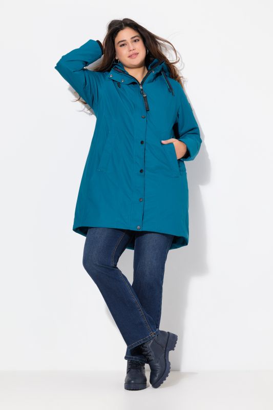 Veste technique déperlante HYPRAR, avec capuche et fermeture éclair à double curseur