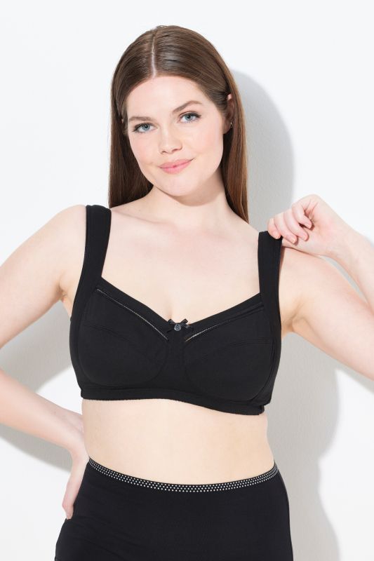 Soutien-gorge de maintien, sans armatures, dentelle - bonnets C-H
