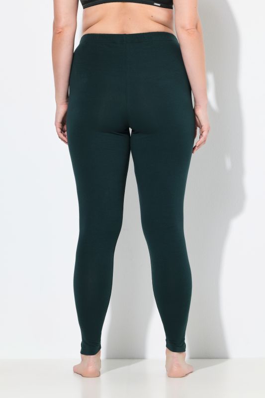 Legging en coton avec taille élastique, coupe Slim