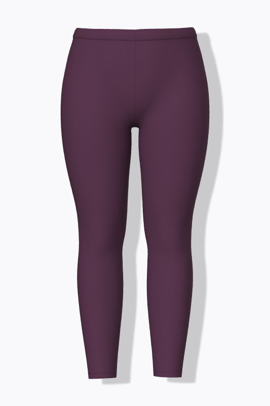 Legging en coton avec taille élastique, coupe Slim