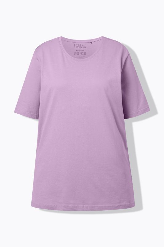 T-shirt coupe Relaxed Fit, col rond et manches courtes