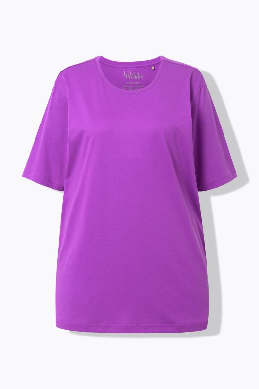 T-shirt coupe Relaxed Fit, col rond et manches courtes