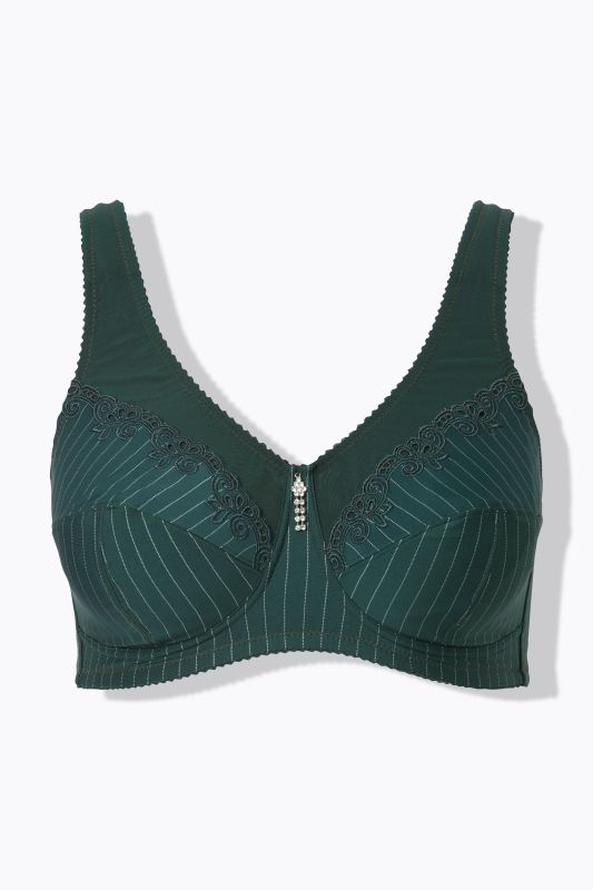 Soutien-gorge de maintien sans armatures, pendentif en strass - bonnet C-G