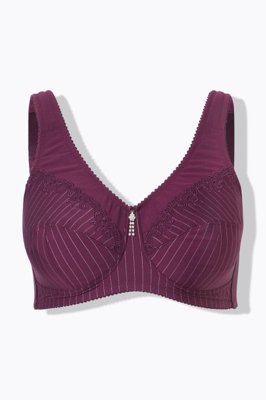 Soutien-gorge de maintien sans armatures, pendentif en strass - bonnet C-G