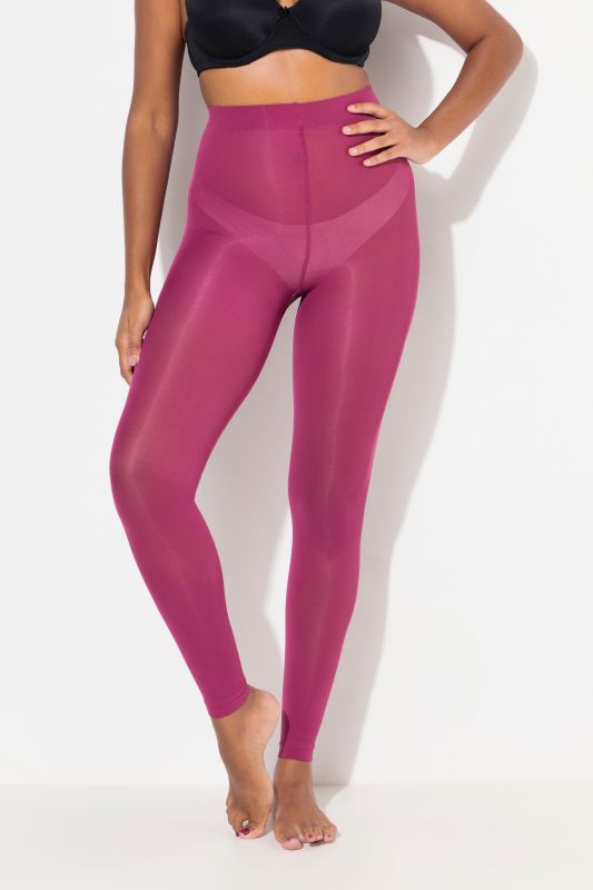Legging-collant à coutures plates, 60 deniers