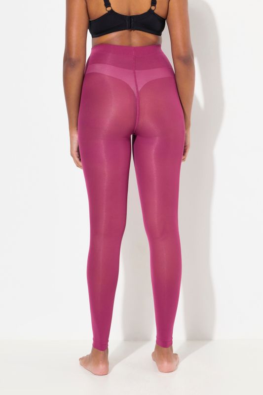 Legging-collant à coutures plates, 60 deniers
