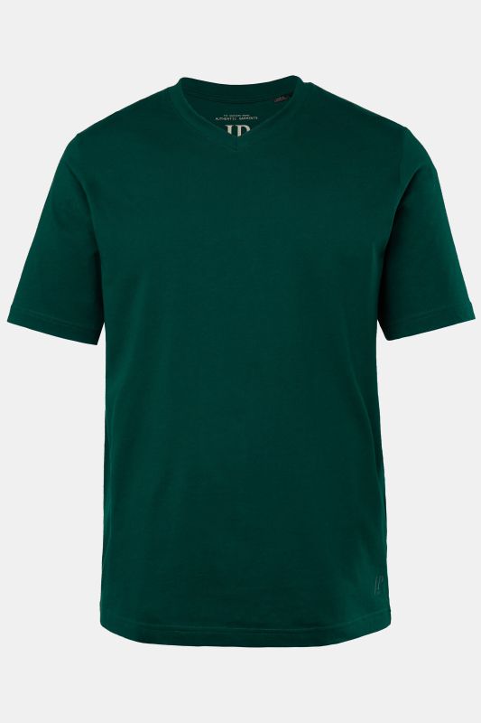 T-shirt JP 1880 Basic, col en V - jusqu'au 8 XL