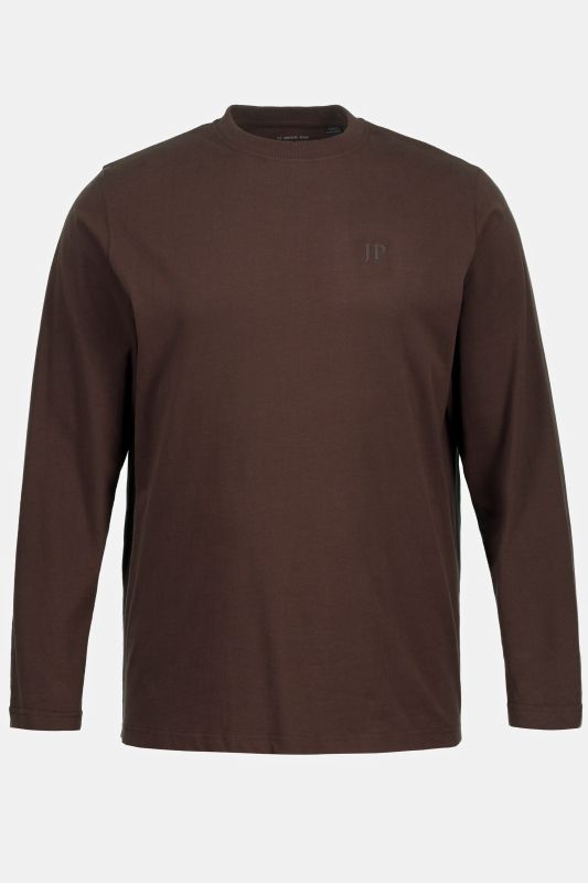 T-shirt JP 1880 à manches longues, coupe Basic - jusqu'au 8 XL