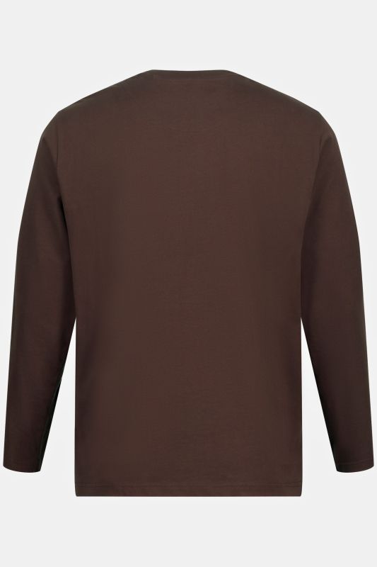 T-shirt JP 1880 à manches longues, coupe Basic - jusqu'au 8 XL