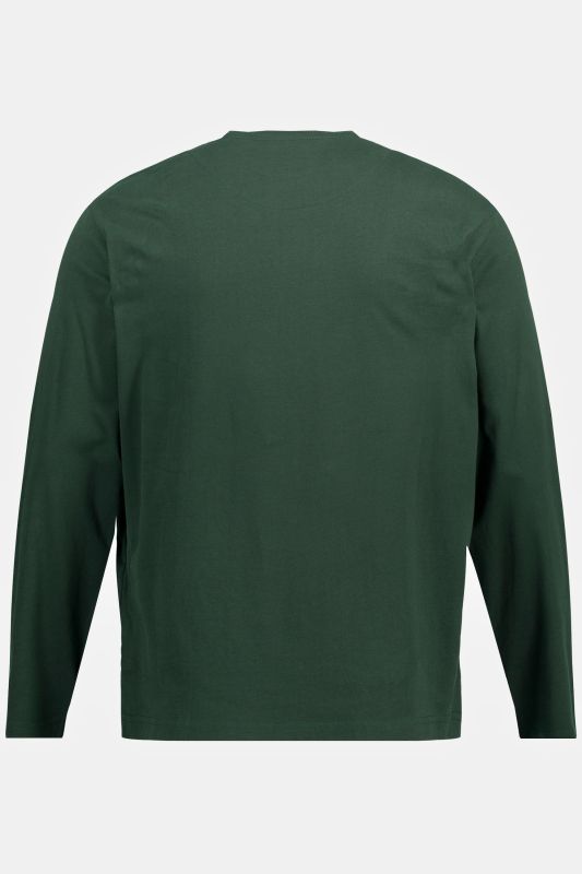 T-shirt JP 1880 à manches longues, coupe Basic - jusqu'au 8 XL