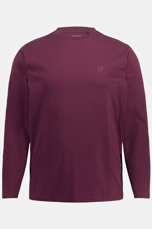 T-shirt JP 1880 à manches longues, coupe Basic - jusqu'au 8 XL