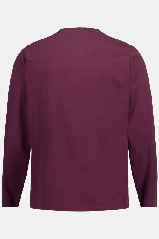 T-shirt JP 1880 à manches longues, coupe Basic - jusqu'au 8 XL
