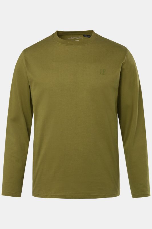T-shirt JP 1880 à manches longues, coupe Basic - jusqu'au 8 XL