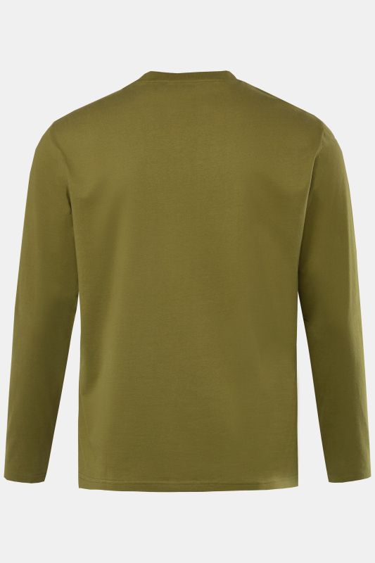 T-shirt JP 1880 à manches longues, coupe Basic - jusqu'au 8 XL