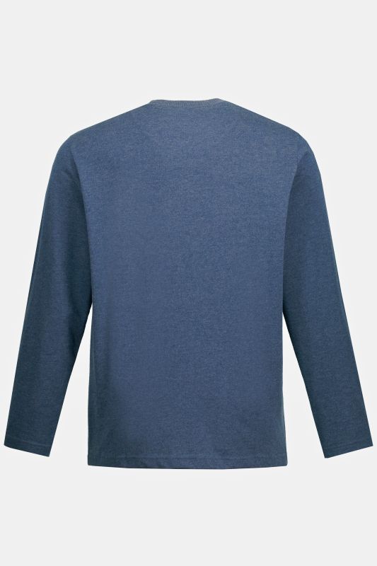 T-shirt JP 1880 à manches longues, coupe Basic - jusqu'au 8 XL