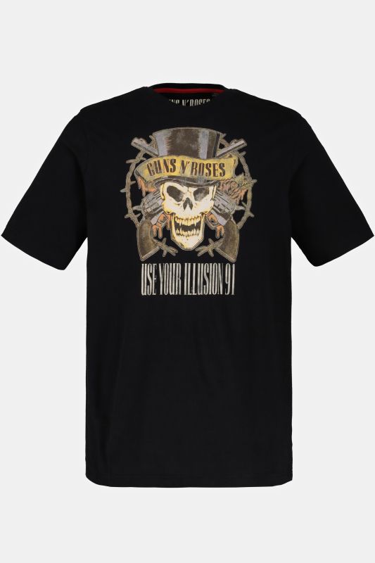 T-shirt, T-shirt de groupe, Guns 'n Roses, manches mi-hauteur