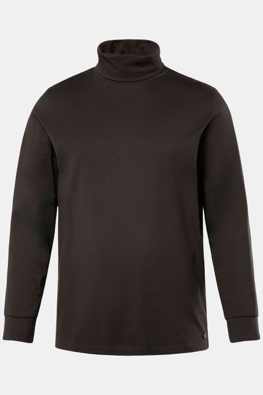 T-shirt à col roulé JP 1880, collection Basic, tissu jersey et manches longues
