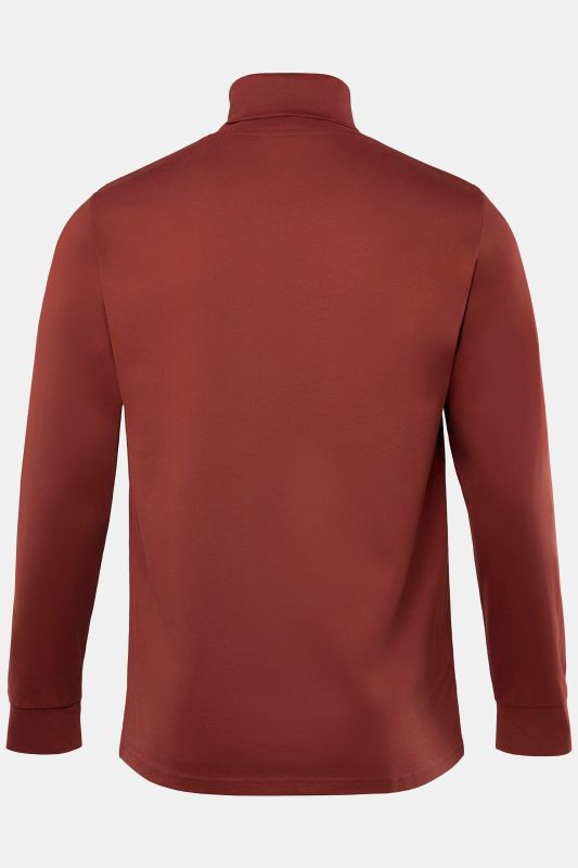 T-shirt à col roulé JP 1880, collection Basic, tissu jersey et manches longues