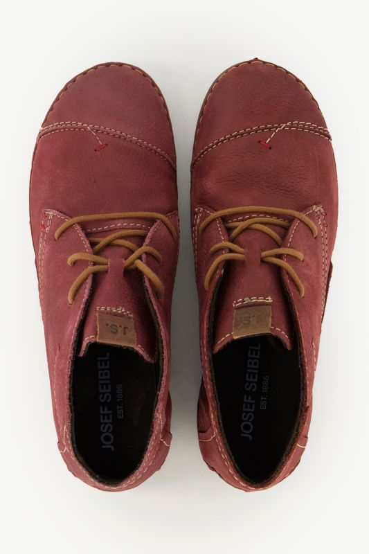 Chaussures lacées Josef Seibel, surpiqûres, largeur confort