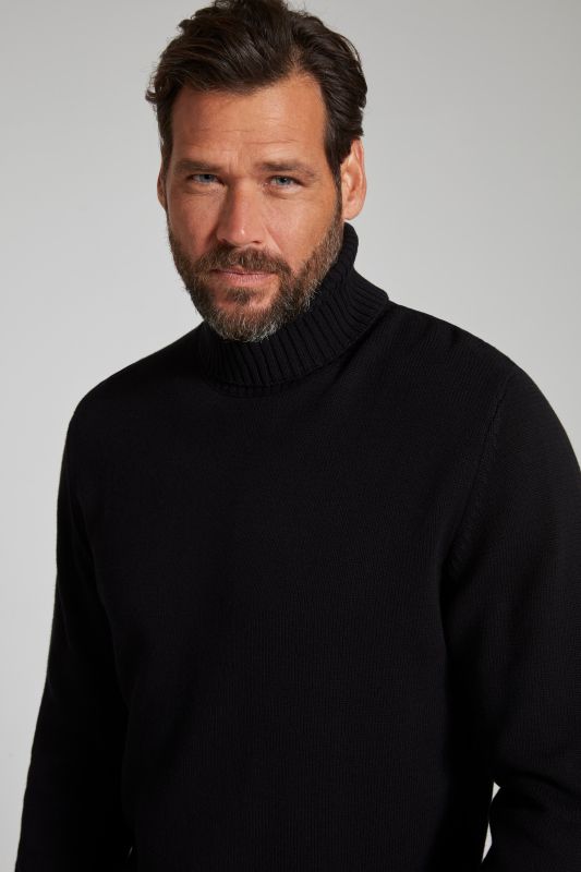 Pull à col roulé ,en maille