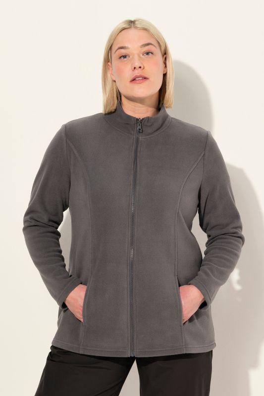 Veste polaire d'intérieur, système modulable, col montant