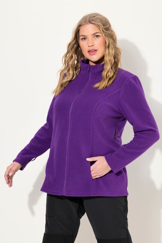 Veste polaire d'intérieur, système modulable, col montant