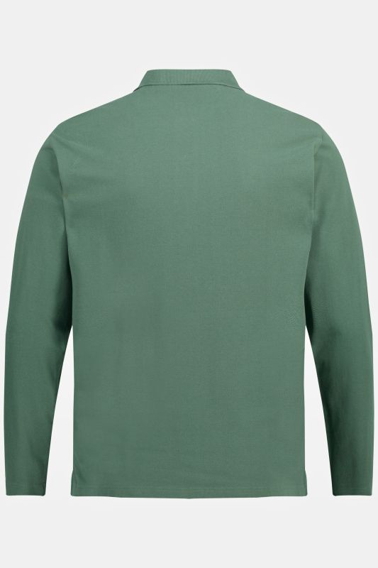 Polo Jp 1880 Basic à manches longues, en maille piquée – jusqu'au 8 XL