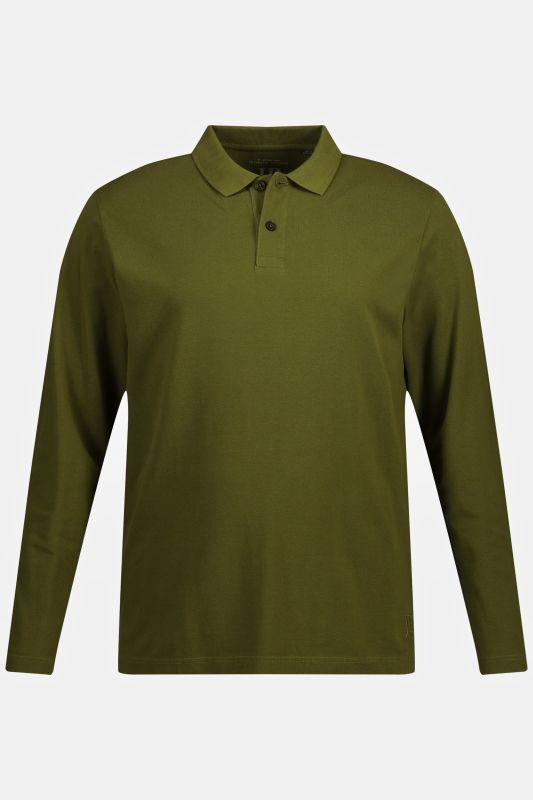 Polo Jp 1880 Basic à manches longues, en maille piquée – jusqu'au 8 XL