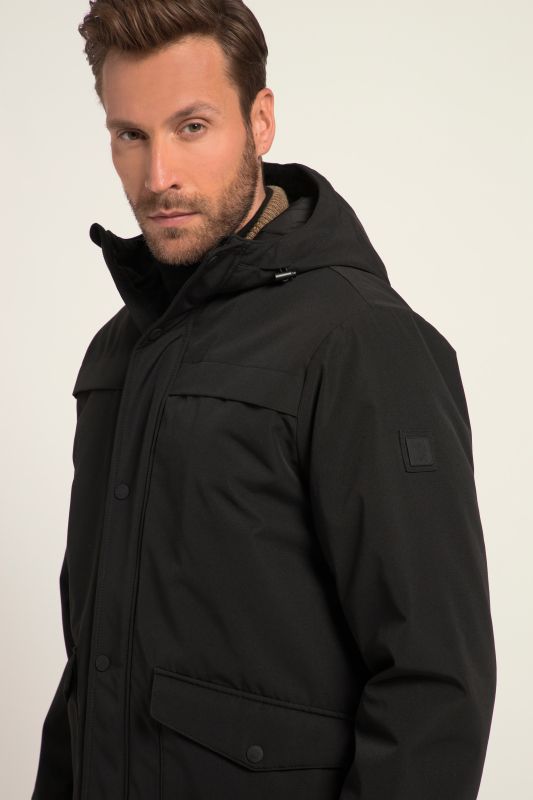 Parka à capuche, nombreuses poches