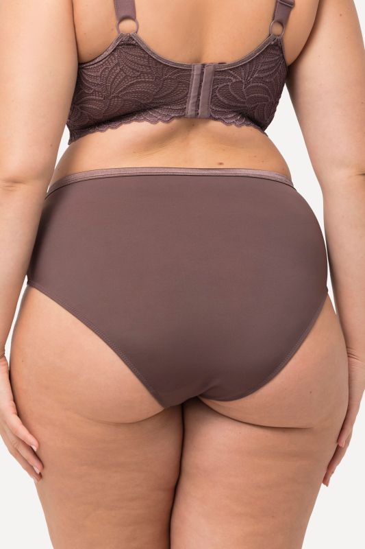 Culotte maxi en microfibres, avec dentelle