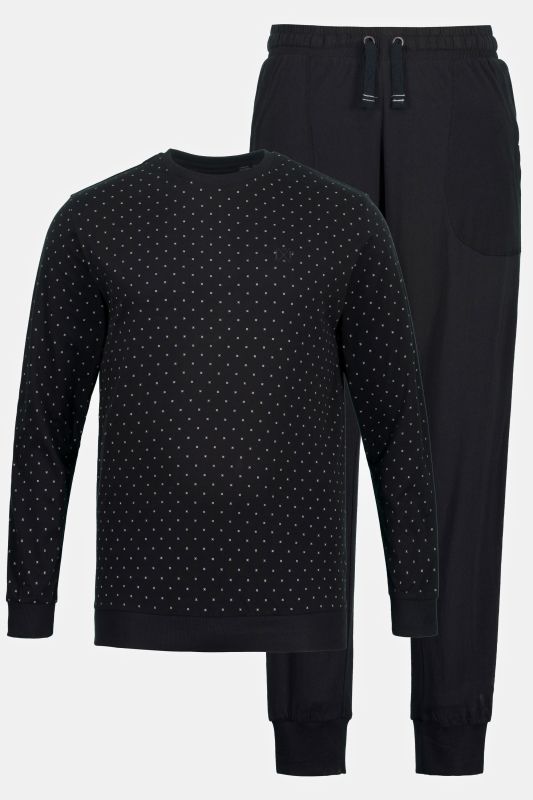 Pyjama ventre confort à manches et pantalon longs - jusqu'au 8 XL