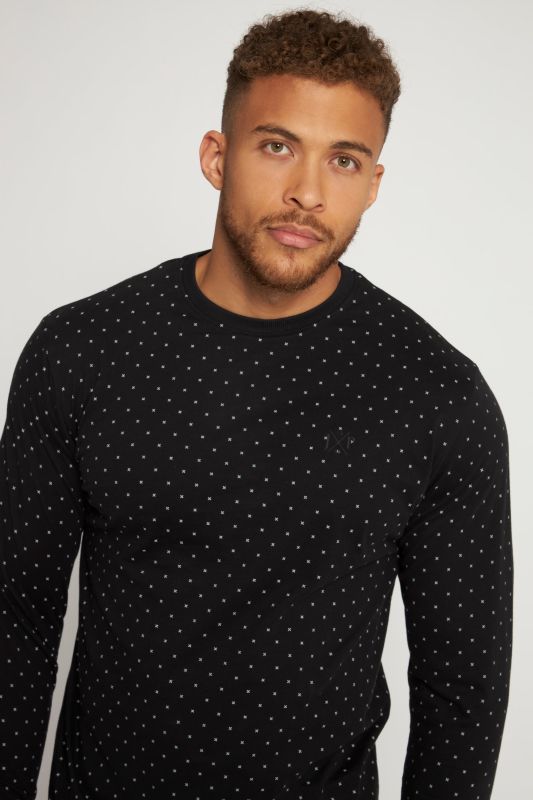 Pyjama ventre confort à manches et pantalon longs - jusqu'au 8 XL