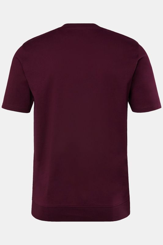 T-shirt Henley JP 1880, ventre confort, manches courtes et col rond - jusqu'au 8 XL