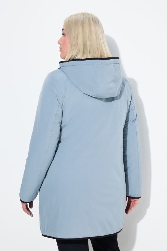 Veste matelassée réversible HYPRAR, élément réfléchissant, fermeture Éclair à double sens