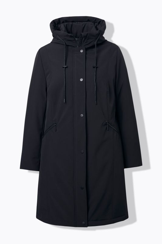 Veste technique HYPRAR, imperméable, col montant et capuche