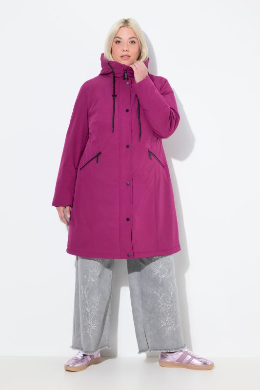 Veste technique HYPRAR, imperméable, col montant et capuche