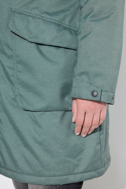 Parka outdoor HYPRAR à capuche, ligne en A, rembourrée