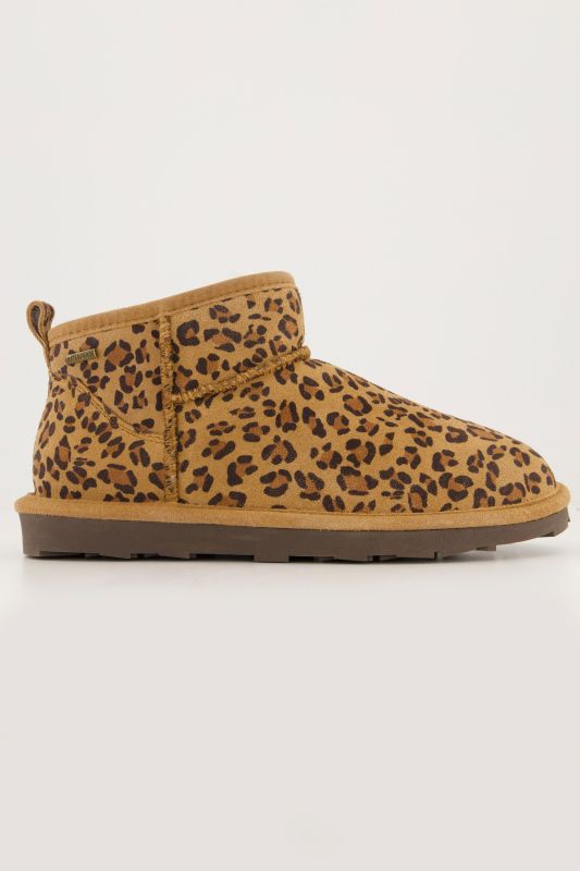 Boots en peau d'agneau Axelda, matière déperlante, largeur H