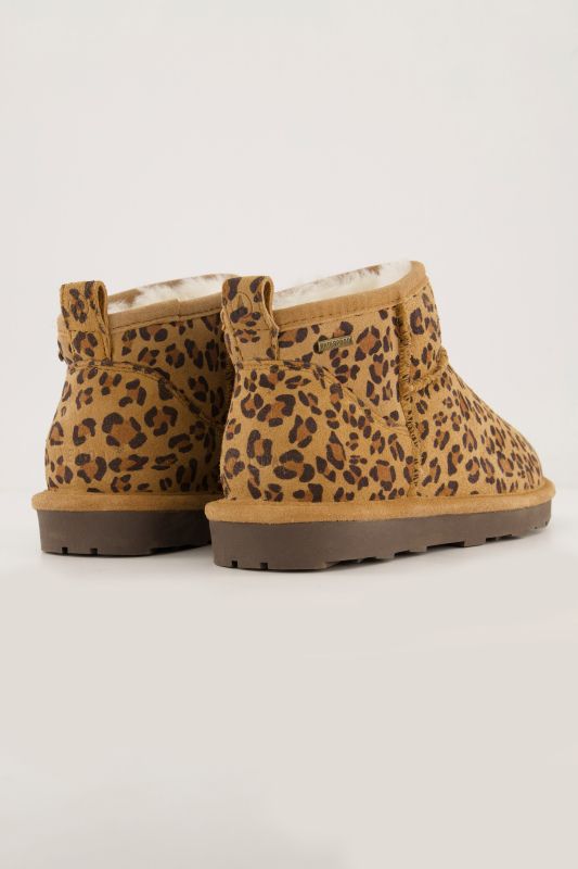 Boots en peau d'agneau Axelda, matière déperlante, largeur H