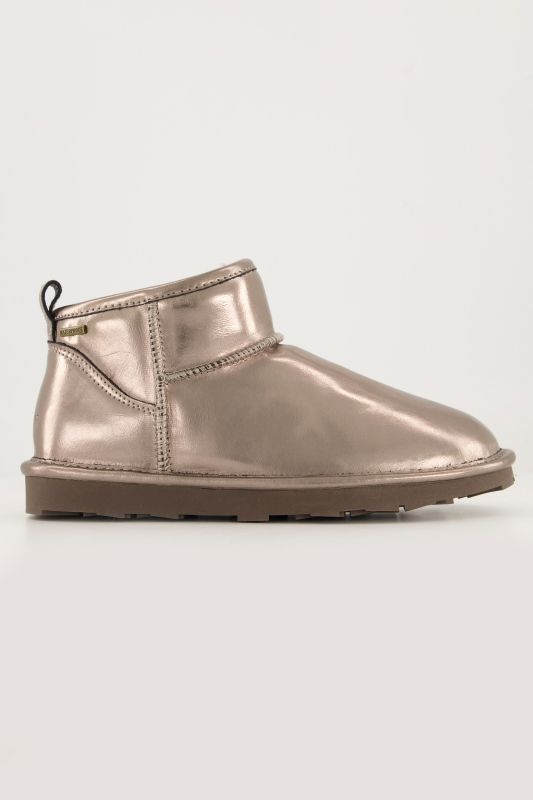 Boots en peau d'agneau Axelda, matière déperlante, largeur H