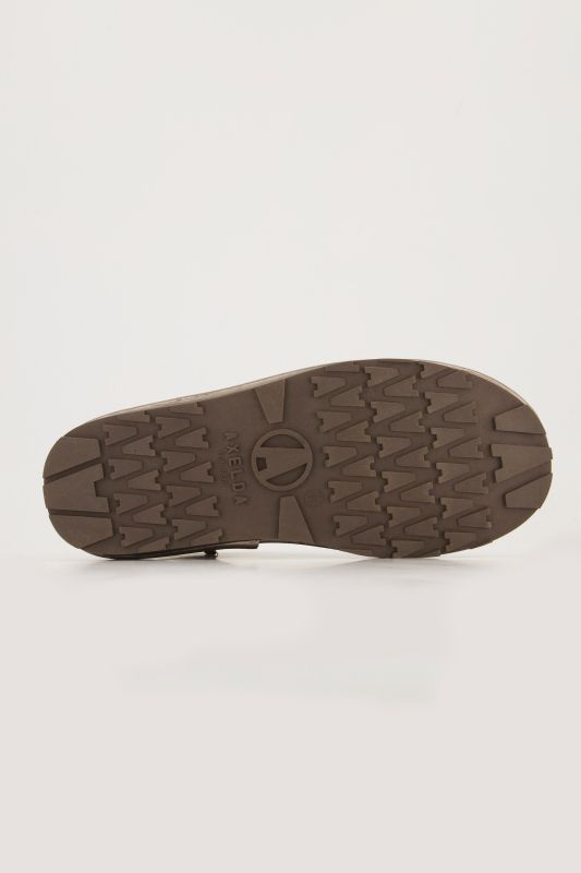 Boots en peau d'agneau Axelda, matière déperlante, largeur H