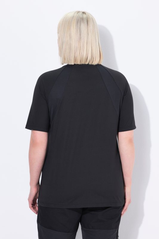 T-shirt technique, à séchage rapide, col V, manches courtes