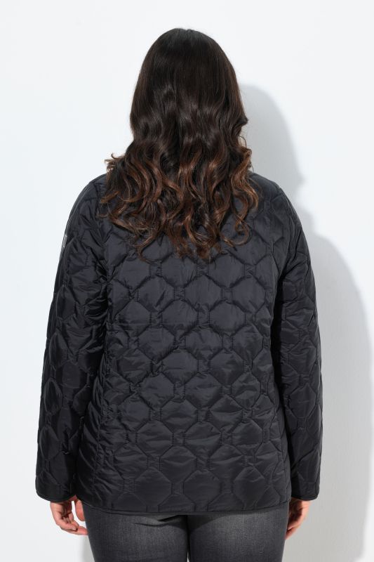 Veste matelassée légère HYPRAR, modèle imperméable. Matière recyclée, coupe trapèze.