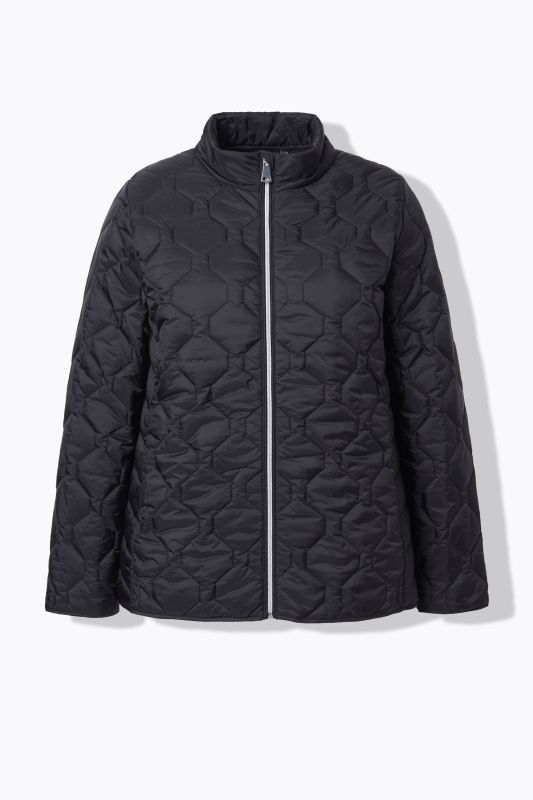 Veste matelassée légère HYPRAR, modèle imperméable. Matière recyclée, coupe trapèze.