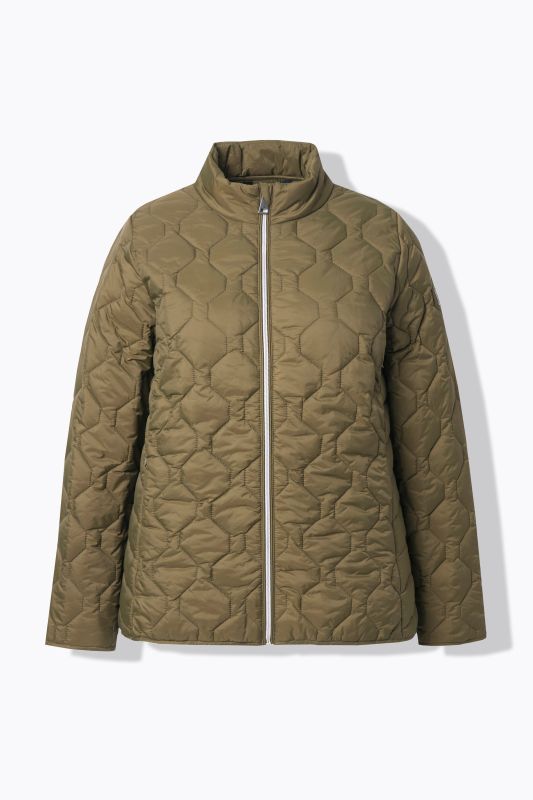 Veste matelassée légère HYPRAR, modèle imperméable. Matière recyclée, coupe trapèze.