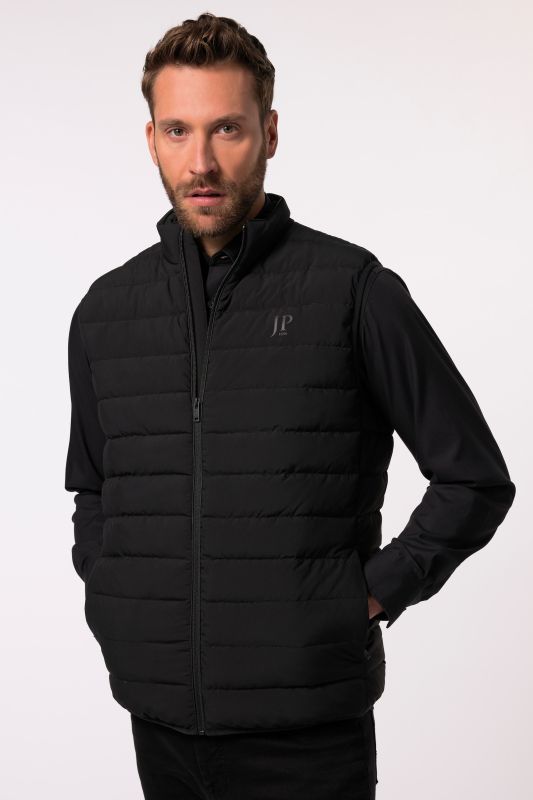 Gilet matelassé JP 1880, duvet technique, col montant - jusqu'au 8&nbsp;XL