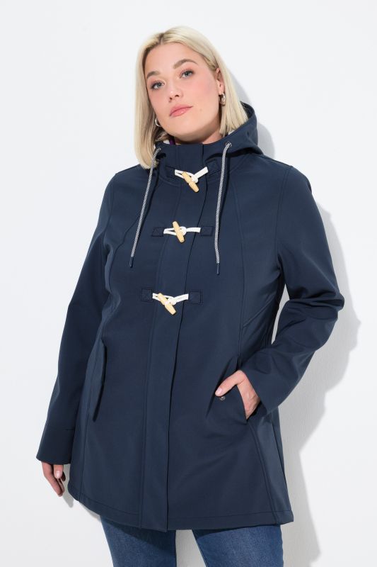 Veste Softshell HYPRAR déperlante, doublure en polaire et capuche