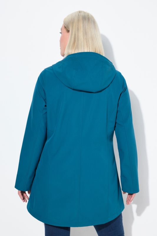 Veste Softshell HYPRAR déperlante, doublure en polaire et capuche
