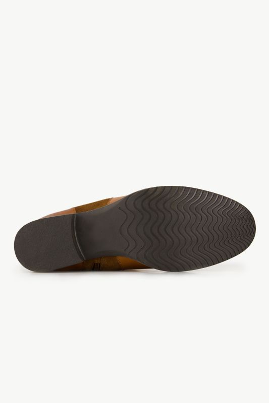 Bottes en cuir, semelle de propreté amovible - tige XL et largeur H