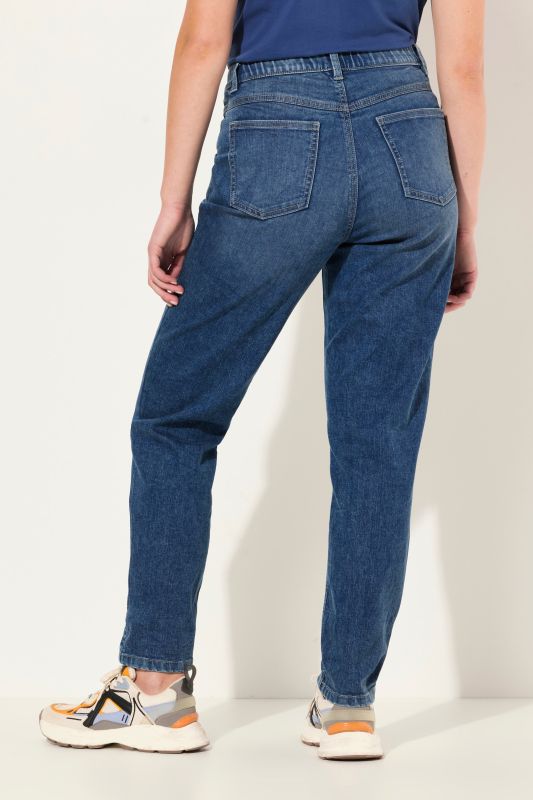 Jean carotte coupe large, 5 poches